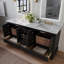 Meuble-lavabo double 72 po Audrey-860220456