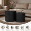 Ensemble de 2 tables basses gigognes