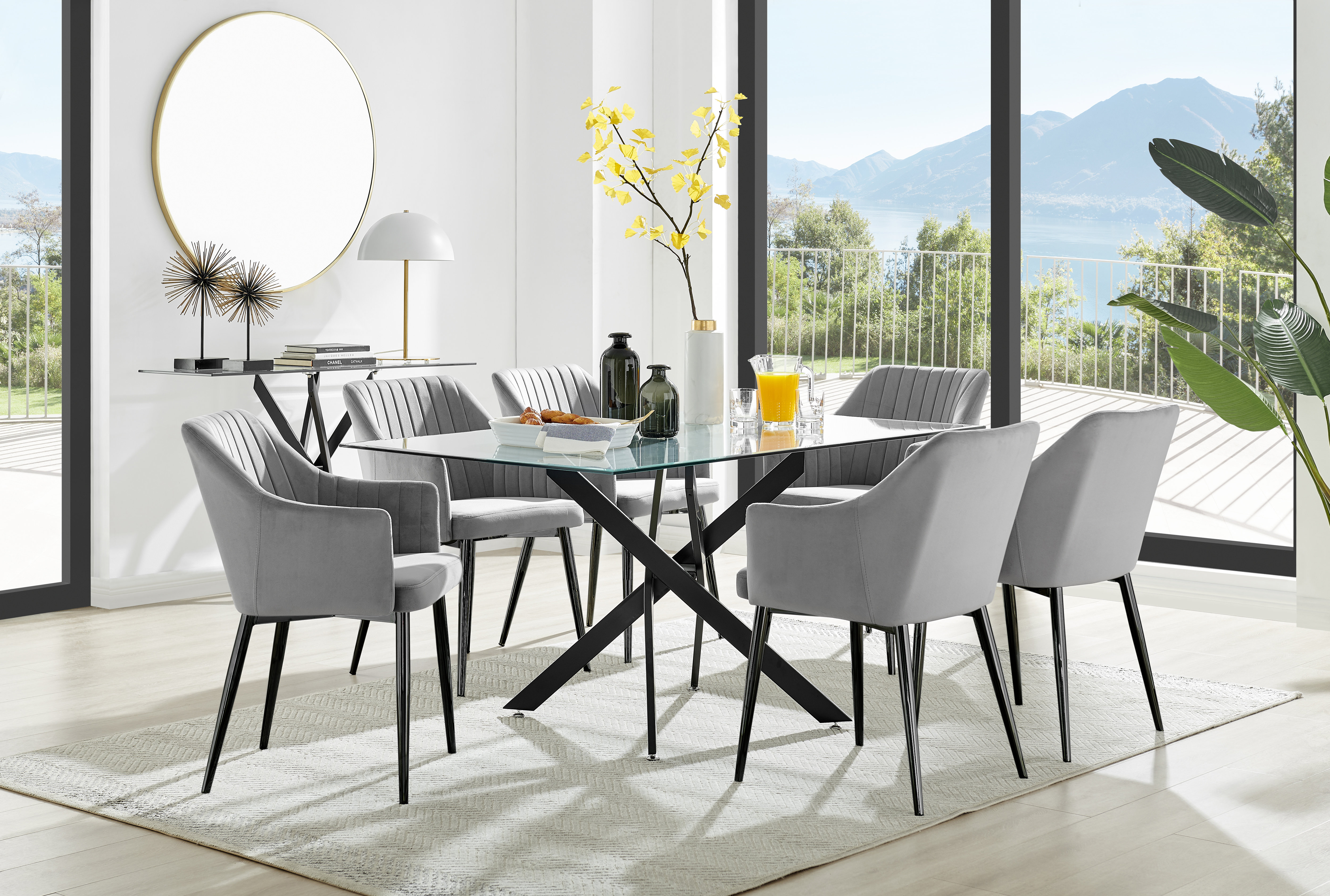 Dining table luxury modern sales