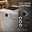 Toilette allongée intelligente monobloc 1,28 GPF (économe en eau) (siège inclus)-73901659