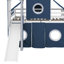 Lit mezzanine double avec tour et tente-114344373