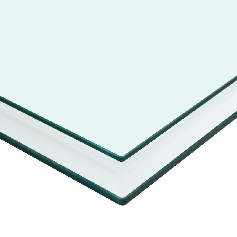 Rectangle, Tempered Glass Table Top, 47.2*23.6 Inch, Five Times Stronger Than Regular 3/8 Inch Thick Top 47.2 Inches Long, Ideal For Study Areas