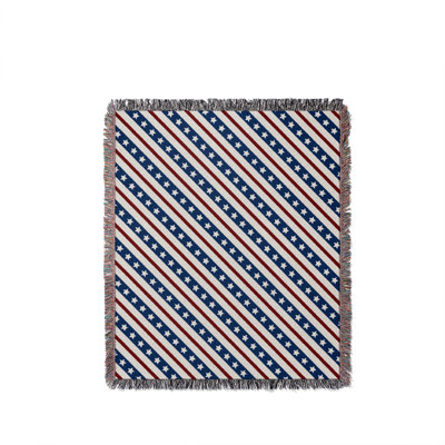 Patriot Cotton Throw Blanket