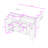 Rolling Fluted Kitchen Cart with Drop Leaf, Power Outlet, Adjustable Shelves and Storage Drawers-1117124025