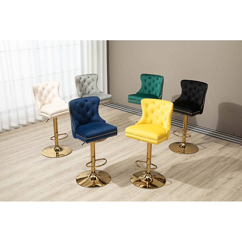 Tabouret Dalicia, Bleu marine
