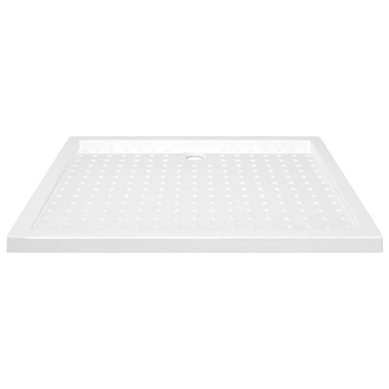 Jaimes Plastic Shower Tray - White, 4cm H x  100cm W x 80cm D, Centre