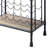 Wine Rack With Stemware Rack