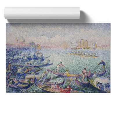 Regatta in Venice by Henri Edmond Cross - Frameless Print