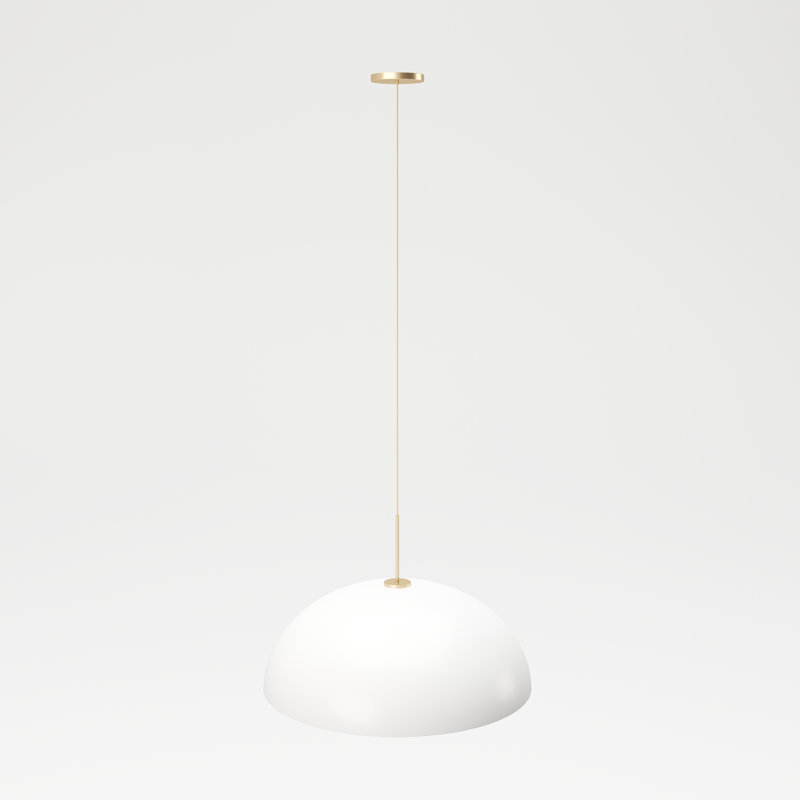 Lexie 1 - Light Polished Chrome Single Pendant