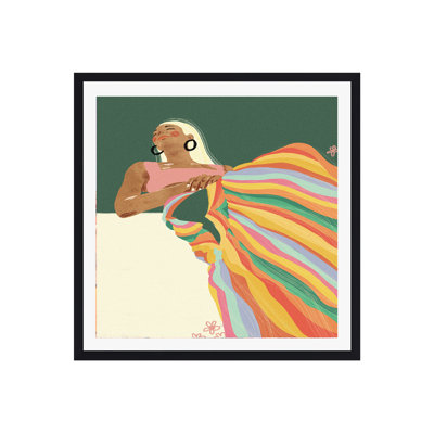 Rainbow Lady by Gigi Rosado