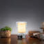 Lulworth Chrome Plinth Table Lamp