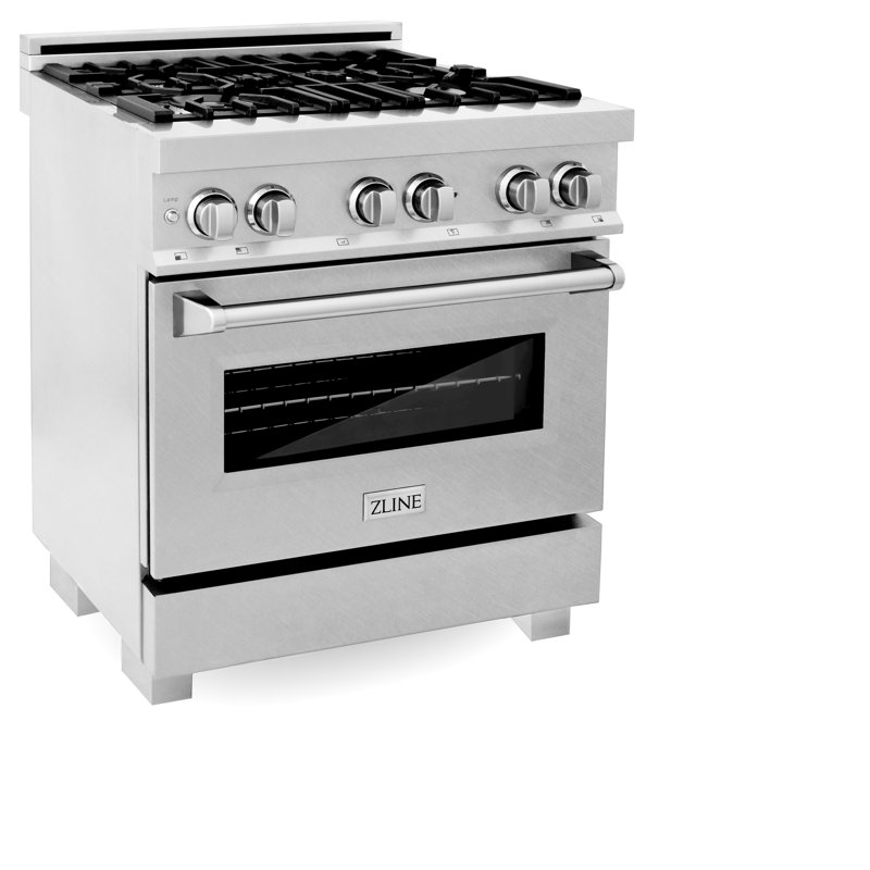 ZLINE 30" Legacy Dual Fuel Range, Satin Stainless Steel