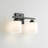 2-Light Bathroom Vanity Light Fixture with Opal Glass Shades-1862985047-1861011975