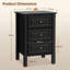 Modern 3 Drawer Bedside Table Nightstand-1239067366-1115501683