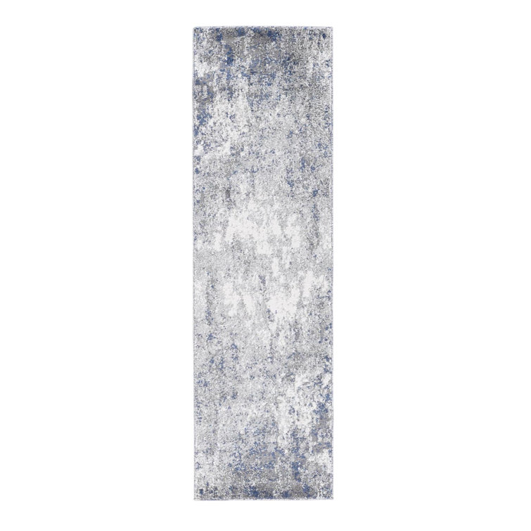 Tapis bleu Holly