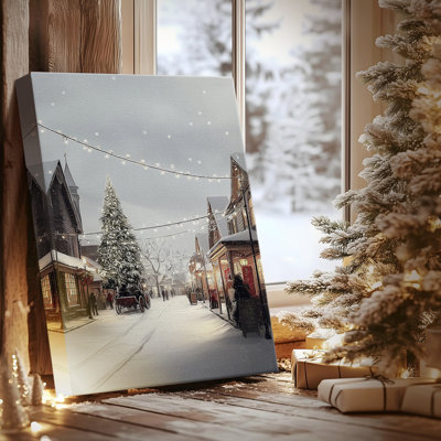 Fir of Snowwhite Promise-Premium Gallery Wrapped Canvas