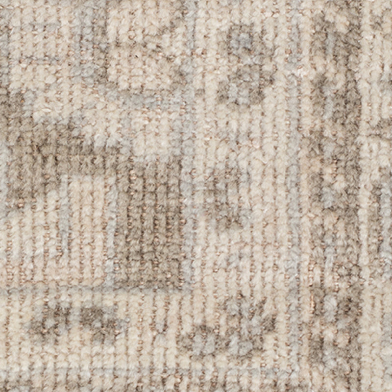 Ainsley Hand-Knotted Gray 2'x3' Rug, Rectangle 8' x 10'