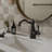8"H Solid Brass Single-Handle Bathroom Sink Faucet-114748864
