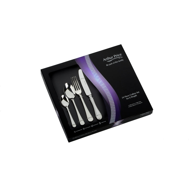 Arthur Price, Britannia - 24 Piece Cutlery Set, Service for 6