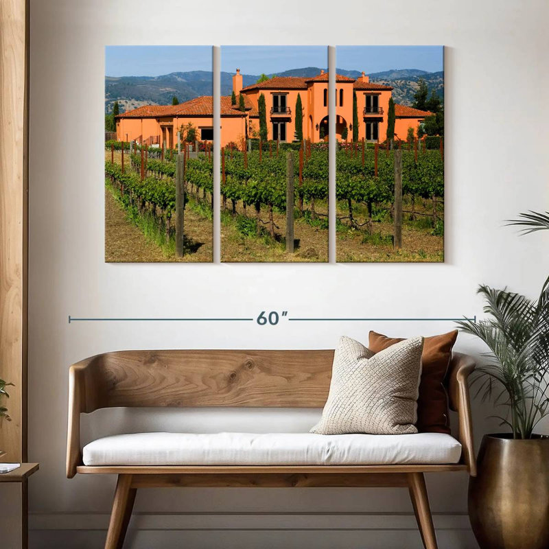 Alvord Winery At Sunset, H 32 po x l 50 po
