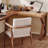  Walnut L-Shaped Solid Wood desks-108609708-108609713