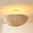 Tsunami Solid Wood Semi Flush Mount