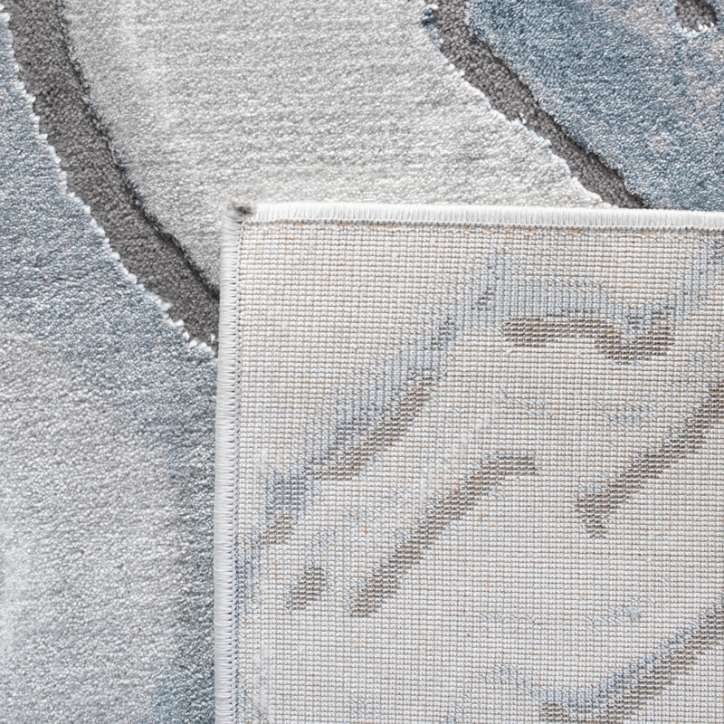 Tapis abstrait Missy Performance, Carré 6 pi 7 po