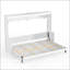 Grand lit escamotable avec bureau intégré, charge USB, lumières DEL pour des solutions modernes peu encombrantes-1380518999-1380518998