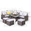 Allena 9 - Person Garden Lounge Set with Cushions-1125790724