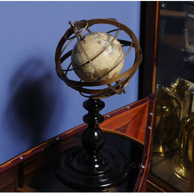 Brass Tabletop Globe