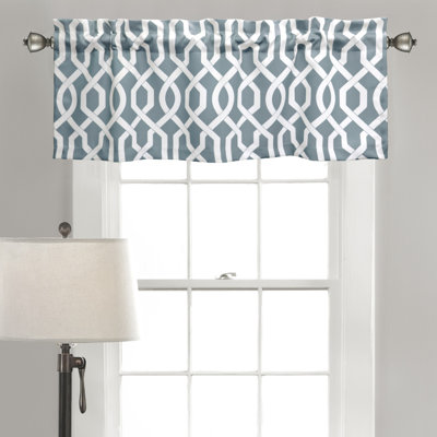 Geometric Tailored Window Pelmet