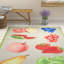 Tapis en laine crocheté à la main Demitro-21305160