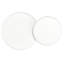 Ensemble de tables basses 2 pièces Galio - blanc