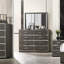 Commode double 8 tiroirs avec miroir Nikhil
