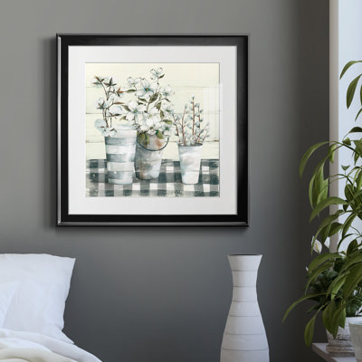 " Spring Gingham I " Painting Print