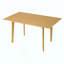 Table de salle à manger Rustic Farmhouse - Structure en bois massif, table à manger moderne minimaliste pour la cuisine, la salle à manger, le salon-2073728017