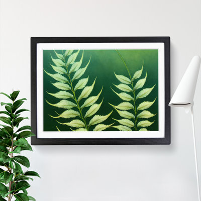 Enviable Fern Leaf - Single Picture Frame Print
