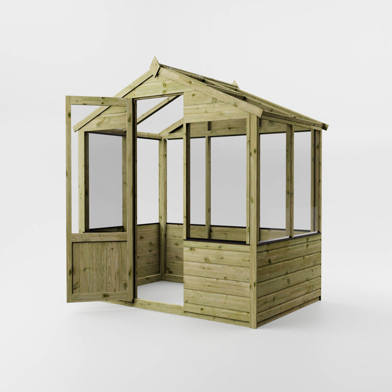 Mercia 4 x 6ft Traditional Greenhouse, Yes