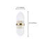 Ajda Glass Wallchiere