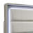Dvorak Solid Wood LED Panel Bed-1742534663
