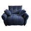 Fauteuil ergonomique 47 po avec coussins décoratifs 47 po-1072609433
