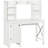 Farmhouse Computer Desk With Hutch And Cabinet (Not Including Office Chairs)-2056462174