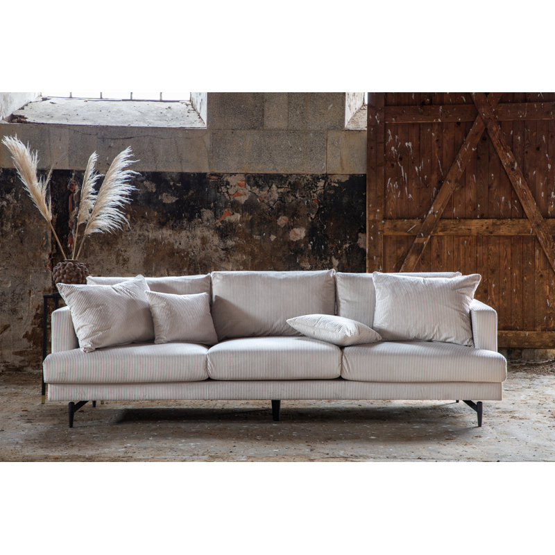 Sofia 3 Seater Sofa, Beige