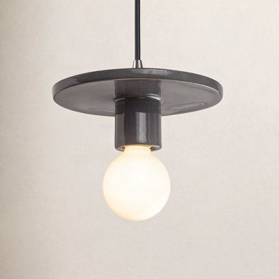 Leni Single Light Ceramic Dimmable Pendant