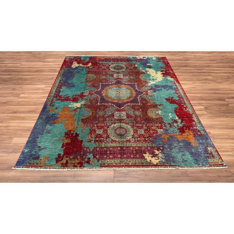 Tapis en laine et coton noué à la main Original