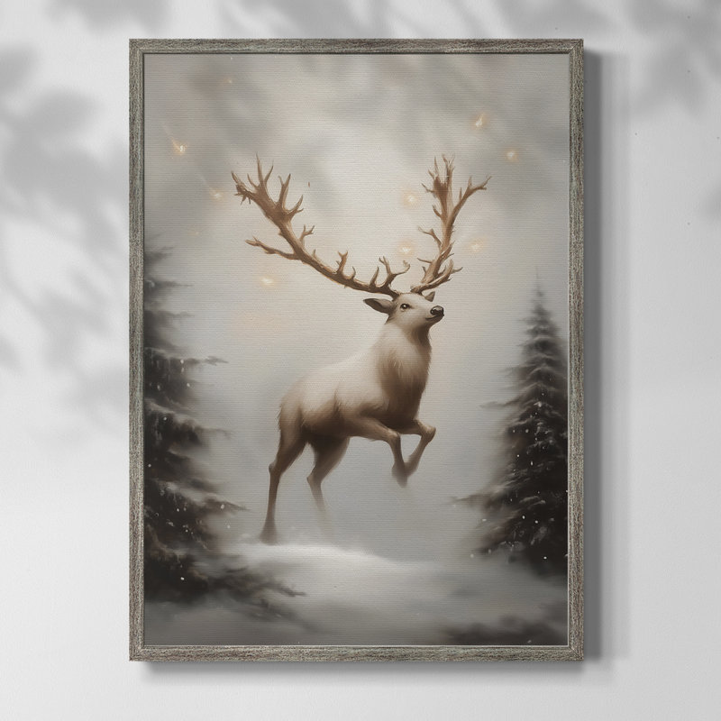 Art des Fêtes de Noël - série 2 - CEC XXVII, reproduction encadrée - bois massif, H 11 po x l 9 po