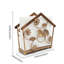 Porte-serviettes Bird and Leaf, organisateur autoportant en métal pour serviettes standard 