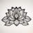 3D Lotus Mandala Metal Wall Art-850100500-855853654