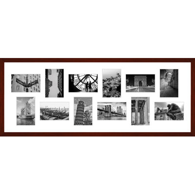 Voshell Wood Picture Frame with Mat