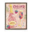  «Floral Rose Champagne Champagne Floater», art mural sur toile par Natalie Miles-846802610-846802613